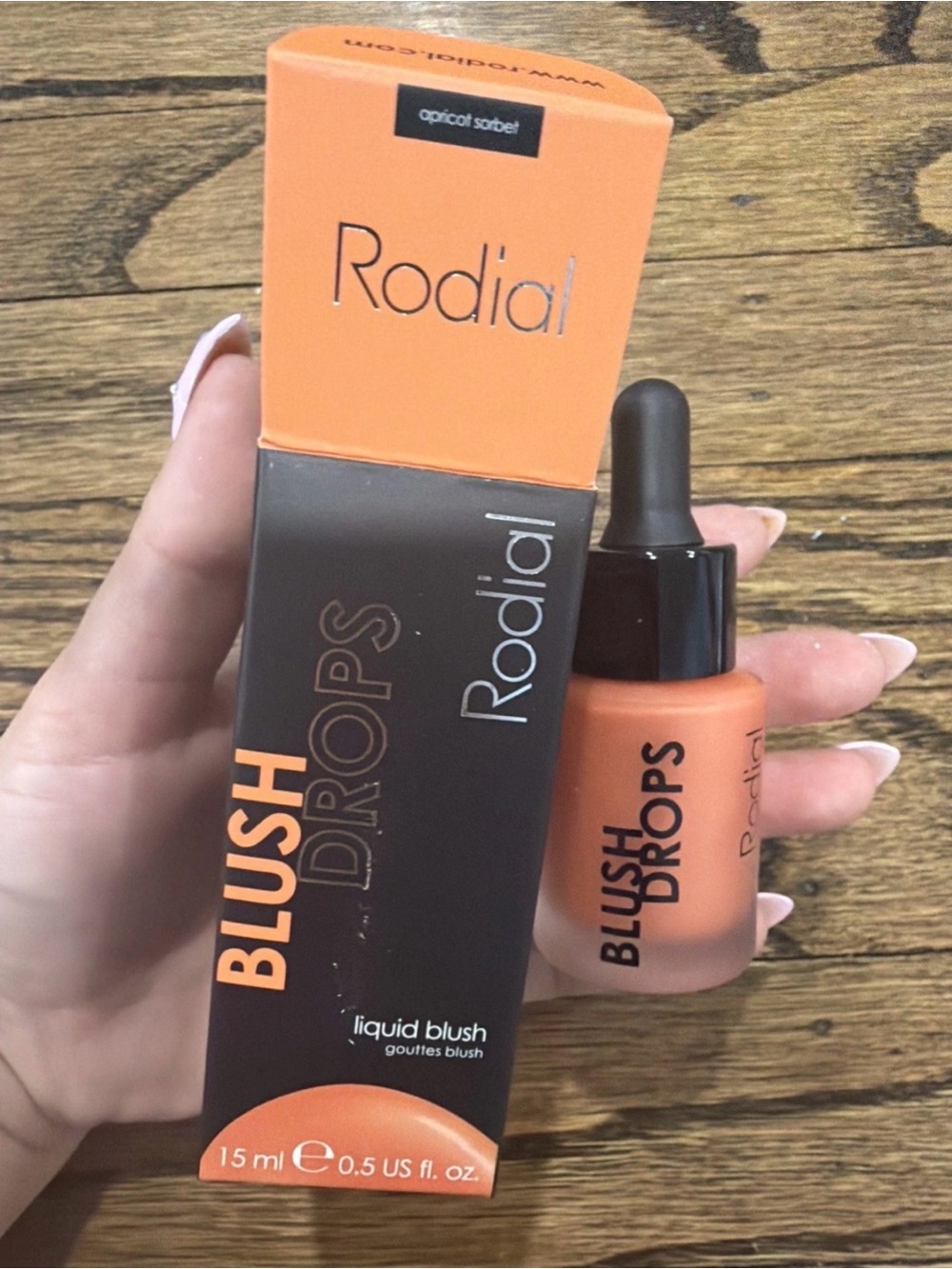 RODIAL Blush Drops Liquid Blush Sunset Kiss Full Size 0.5 oz New in Box